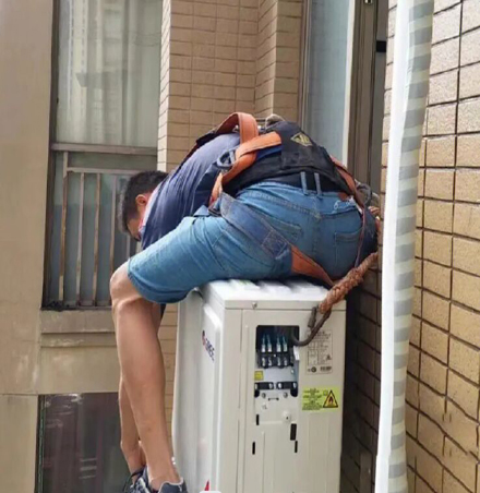 罗城空调移机